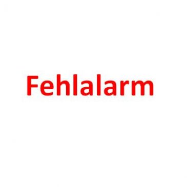 Schaum auf Wasser |Fehlalarm