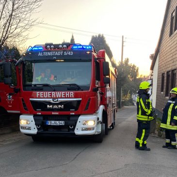 Unklare Rauchentwicklung in Enzheim