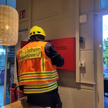 Ausgelöste Brandmeldeanlage