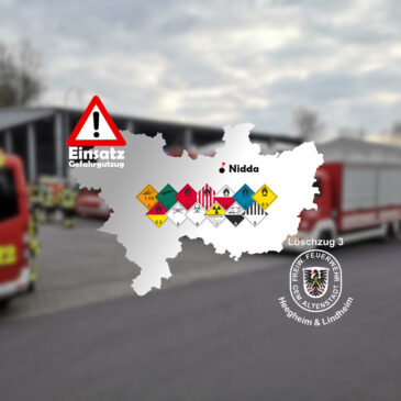 Einsatz für den Gefahrgutzug