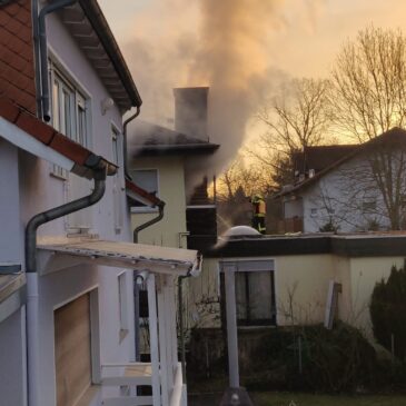 Zimmerbrand in der Waldsiedlung