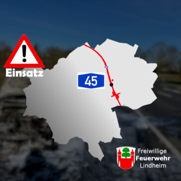 Gemeldeter Fahrzeugbrand auf der A45