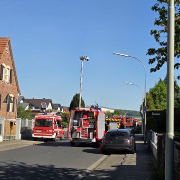 F2-Y Zimmerbrand mit Menschenleben in Gefahr