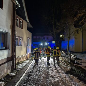 Kaminbrand in Lindheim