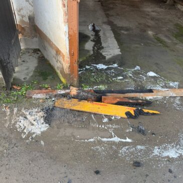 Garagenbrand in Lindheim